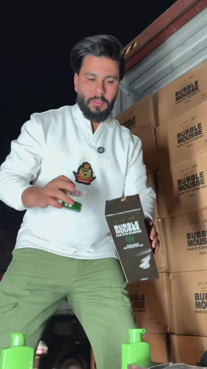 النسخة الجديدة حتى نتخلص من التقليد 
المادة الخضرة الجلاتينية
 فقط عند كوافير حم حم 
جرب كدام المندوب 

شامبو صبغ الشيب الفوري بالاعشاب 

متوفر اسود وبني علبة 500 ml
ومتوفر باكيت 12 تيست اسود وبني 30 ml

الوزيرية _ قرب صاج البديع _ مجاور اسواق فتافيت


**إذا كنت صاحب هذا الإعلان وتريد حذفه لأي سبب، رجاءا أرسل رسالة إلى الدعم الفني**