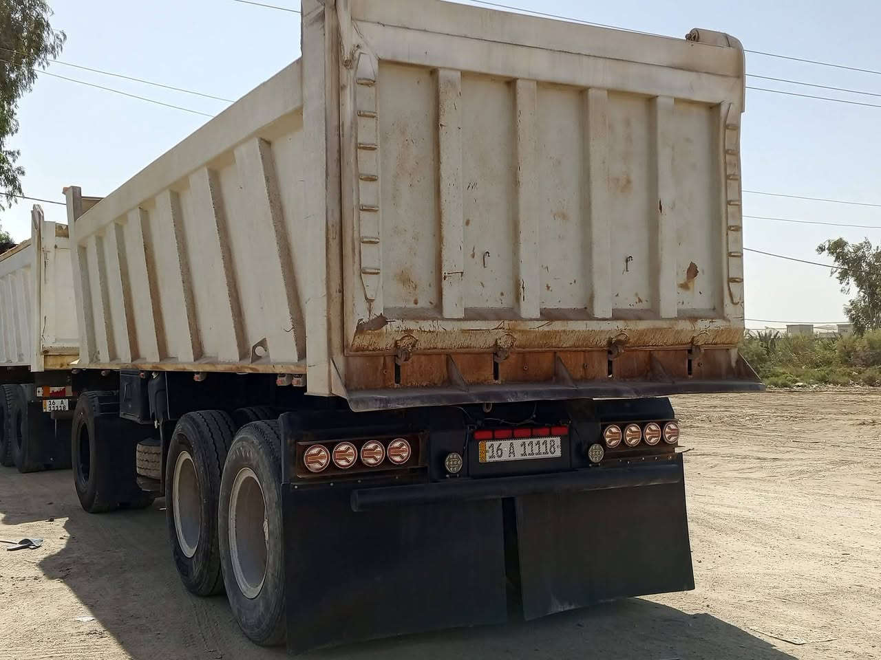 البيع مقطورة مايلر تفصال بغداد 2021 طول 725رتفاع 140 مقطورة خفيفة حيل تخم تاير جديد كهربايات هواء بريك كلة جديد شاصي ودناكير 16 مكان صويرة ***********
