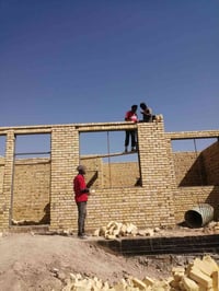 خلفة بناء • عكاده • شغل هندسي