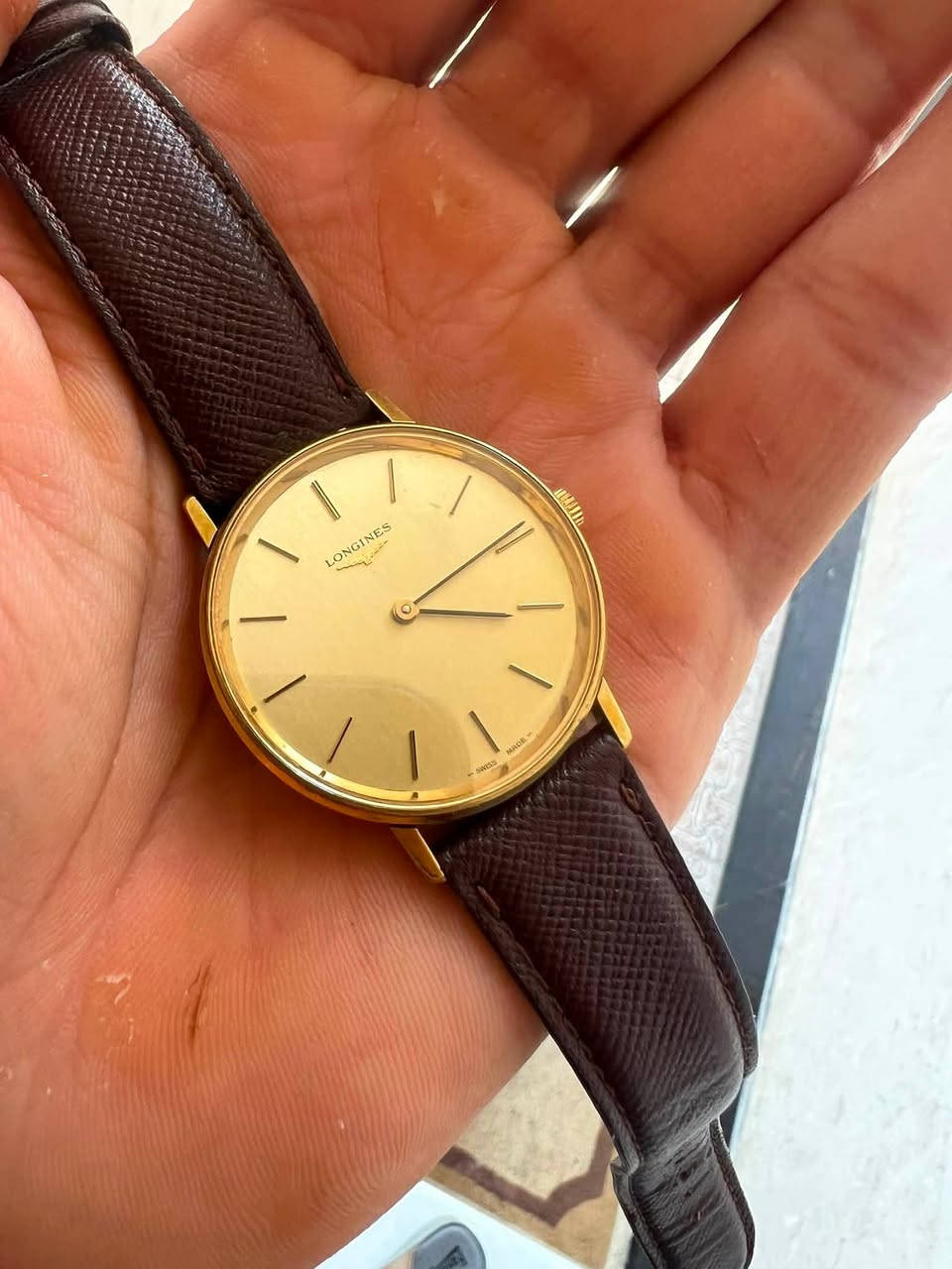 لونجين نصب تكويك قطر ساعه واسع 35 وشويه حجم كبير نظافه 100 بل 100 سير بوك مستبدل مكنه لوك دكمه لونجين تغليف ذهب 250$


**إذا كنت صاحب هذا الإعلان وتريد حذفه لأي سبب، رجاءا أرسل رسالة إلى الدعم الفني**