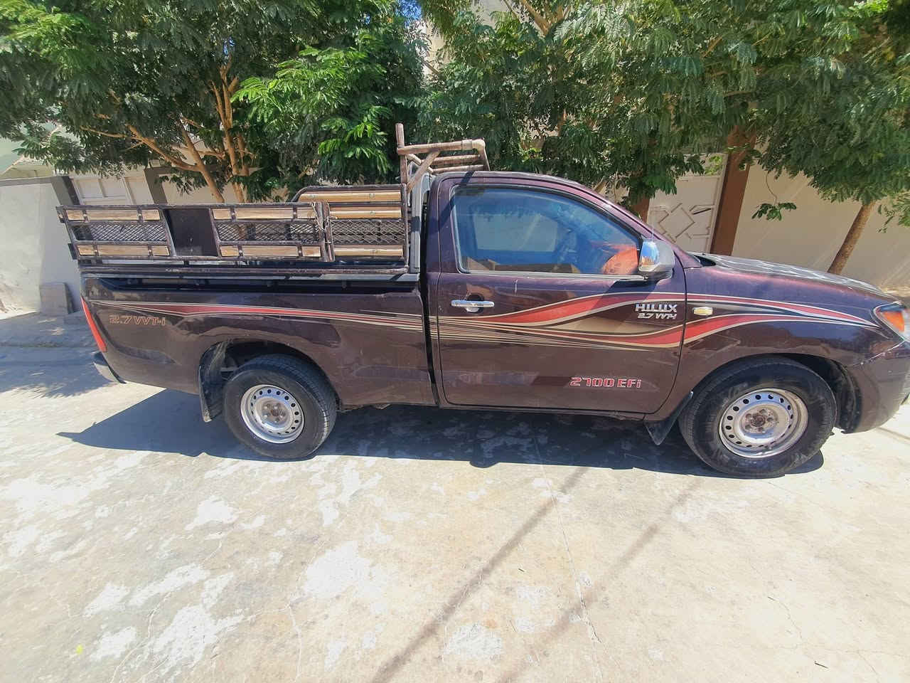 السلام عليكم
للبيع او مراوس (بكيا بنكو فحل موديل 14 وفوك) تويوتا هايلوكس موديل  2007 شاصي محرك مكفول تخم تاير جديد  حداديه صدر جديد  تبديل مابيهه فقط طخات بسيطه بيهه رقم قادسية مشروع وطني سنويه  مجدده سنه  26 شهر 6   سياره مابيهه اي نقص
السعر 115 ورقه  العنوان ديالى 
***********
