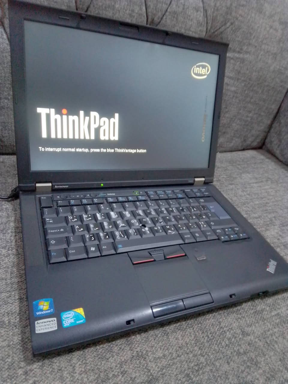 السلام عليكم 
لابتوب من شركة لينوفا LENOVO Think pad
لابتوب جدا نضيف حلو ومرتب استخدام متوسط.
للدراسة الاكسل والورد 
للطباعه للتصفح ولجميع برامج التواصل الاجتماعي وخزن بيانات و غيرها من برامج 
حجم 14
رام 4 قابل للزيادة 
هارد 320 قابل للزيادة 
معالج cor i5 M520  جيل اول
بطارية تمشيك من 35 /40 دقيقه 
شاحن اصلي
سعره 65 الف نهايته قفل 
مكاني بعقوبة التحرير


**إذا كنت صاحب هذا الإعلان وتريد حذفه لأي سبب، رجاءا أرسل رسالة إلى الدعم الفني**