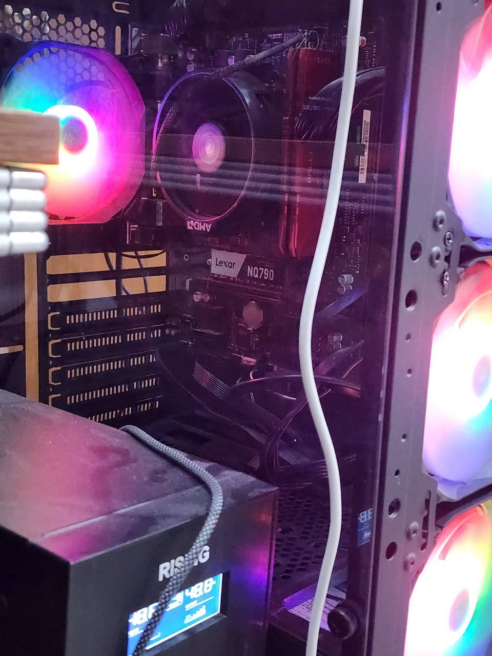 سلام عليكم تجميعة للبيع فقط 

5-4560 PRO كرت شاشة مدمج

مبرد ستوك 

A320 كيكبايت 

رام 2×8

ارقى نوعية بل بور سبلاي FSP 750 GOLD 

كيس اربع فان بدون واجها 

هارد HHD 500 فقط 

سعرها بدون هارد  450 مع مجال بسيط

وذا بدون بور سبلاي 340 

مكاني نجف كوفه توصيل موجود


**إذا كنت صاحب هذا الإعلان وتريد حذفه لأي سبب، رجاءا أرسل رسالة إلى الدعم الفني**