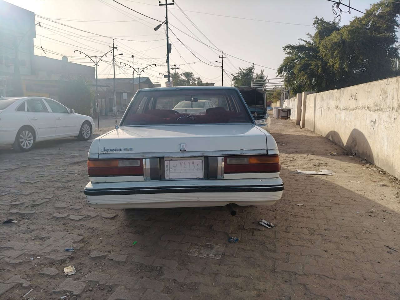 مرحبا للبيع سوبر 1985 جاهزه للاخير باسمنا حداديه زيرو تخم تاير تبريد ثلج مكينه وكير ع الشرط السعر 60 بيها مجال مو سعرها هذا بس مستعجل ع البيع السياره بالاديه دواخلها بالجيس *********** الديوانيه قضاء الشاميه مامتواجد ع النت
