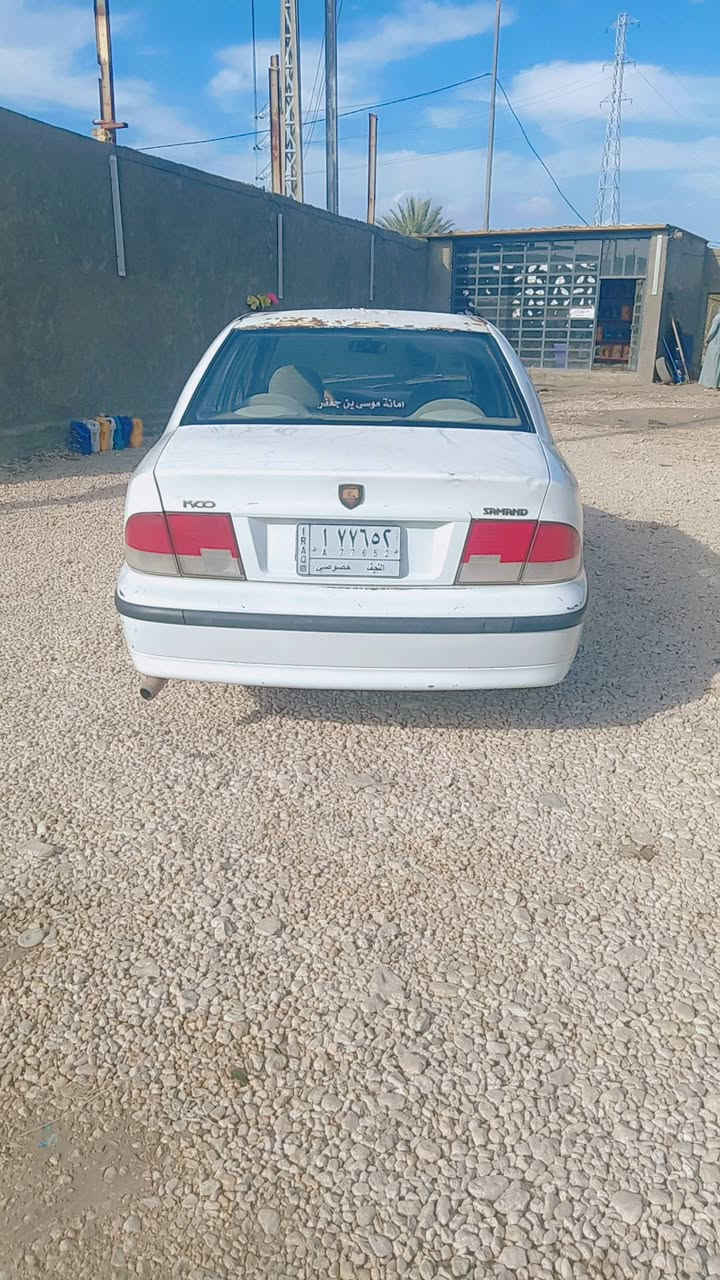 السلام عليكم
سياره سمند للبيع السياره بيه بس مكينه تنقص وحداديه نص عمر  رقمهه نجف خصوصي والاستفسار اتصل ع الرقم *********** السعر 26$ والشراي يدلل
