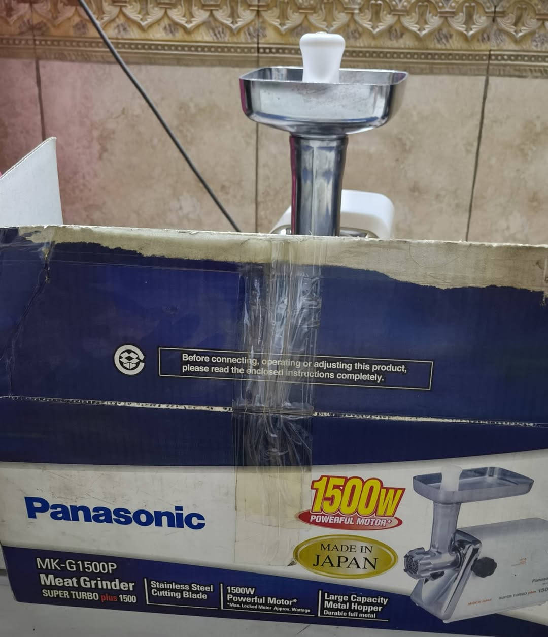 للبيع مكينة ثرم ماركة بنسونك ياباني مشتغله كم مره وبعدها بالكارتونه اخت الجديده عنواني الكراده *********** الرقم بي واتساب
لايوجد توصل
