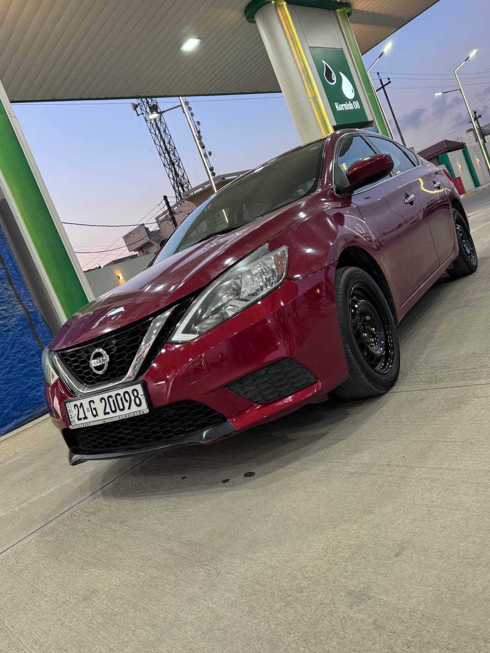 سلام عليكم 
نيسان سنترا2017.  SV
ماشيه ١٠٠ 
موصفاته SVمعروفه
بصمه شاشه جبيره كامره
سياره نضيفه بمعنى الكلمه
سياره بدون قطره صبغ
فقط بنيد مبدل بلادي بدون دوخل ابد
سنويه جديده 2029 هزه وبراد جاهزه سياره بدون اي نقص
دفتر بانزين  
سياره بسمي
الاستفسار***********
السعر 115$بيها مجال كركوك, العراق
