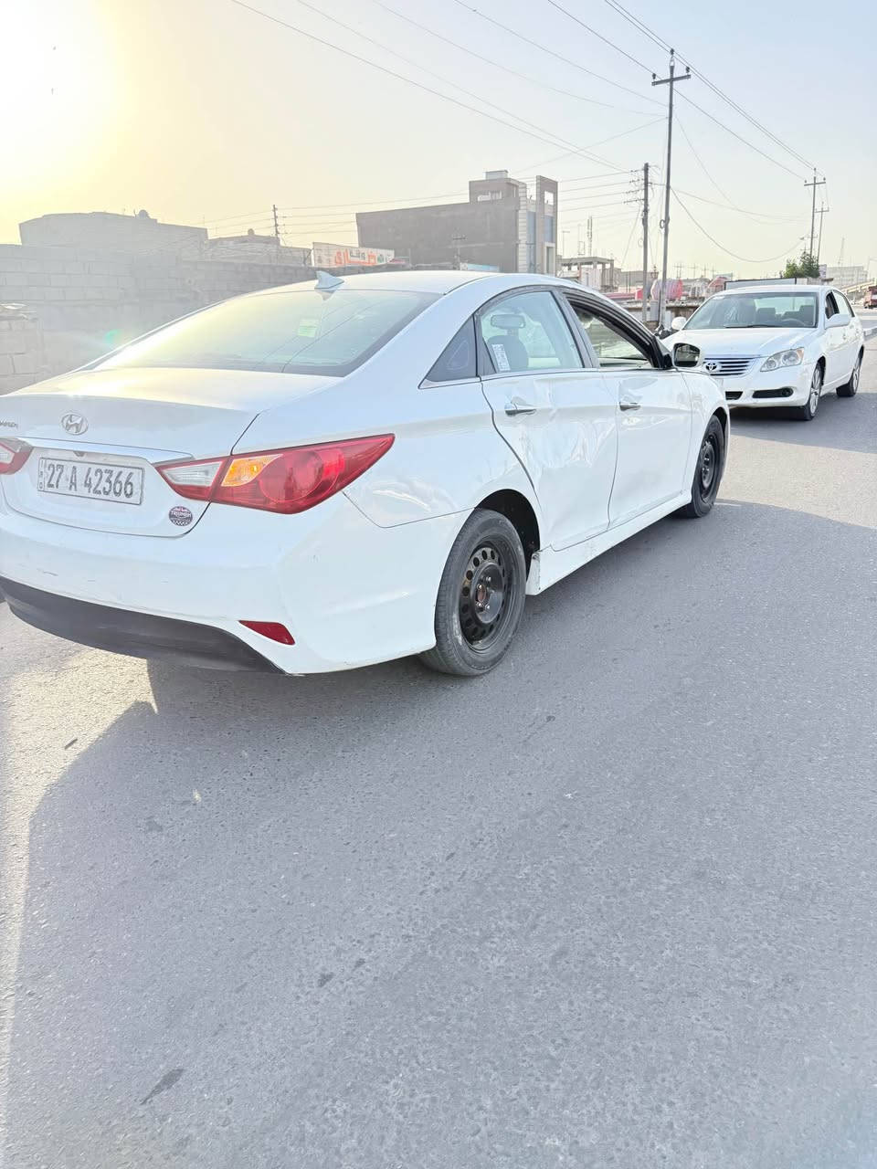 السلام عليكم سوناتا وارد امريكي رقم ذي قار  دولي موديل 2014  بيها تجيه بسيطه جدا ابيع على حادثها مكان السيارة بالبصرة مامتواجد على الخاص السعر مناسب 
‭0773 463 0980‬ البصرة, العراق
