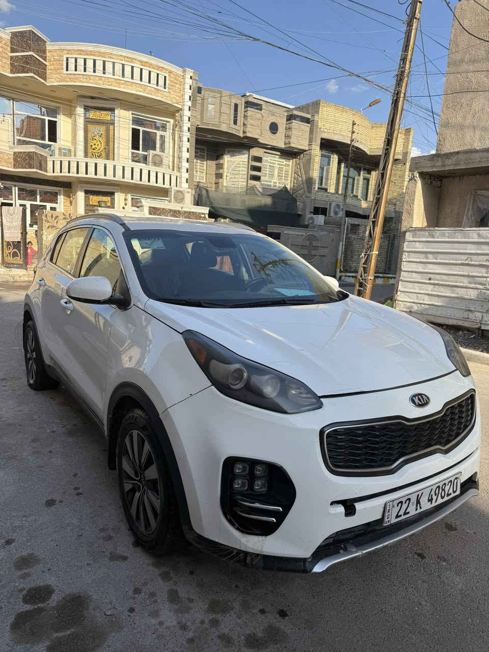 السلام وعليكم من رخصه الادمن 
كيا سبورتج رقم اربيل الجديد ٢٠١٧ بسعر ١٢٥ ورقه متوازي 
بدون مراوس فقط نقد بسم عربي تريد تحويل تريد وكاله 
سياره جاهزه وهذه حادثه موضح بصور بدون دواخل ابد شواصي لغود كفاله وهنا بالعراق بيها بابين صبغ 
بدون نقص ققط صدرها تعبان للأمانه مواصفات نص فول 
معروفه ماشيه ٩٧ الف اي استفسار ‭٠٧٨٩ ٠٨٣ ٤١٢٨‬
مكاني بغداد غزاليه
