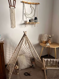 ركن رمضاني • خيمة ناعمة • فانوس خشبي