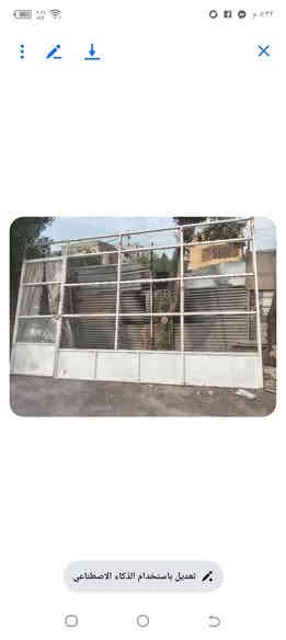 السلام عليكم
جام خانه حديد للبيع 
المواصفات :
الارتفاع /3م 
العرض /5م 
للأستفسار التواصل على هذا الرقم 
***********
