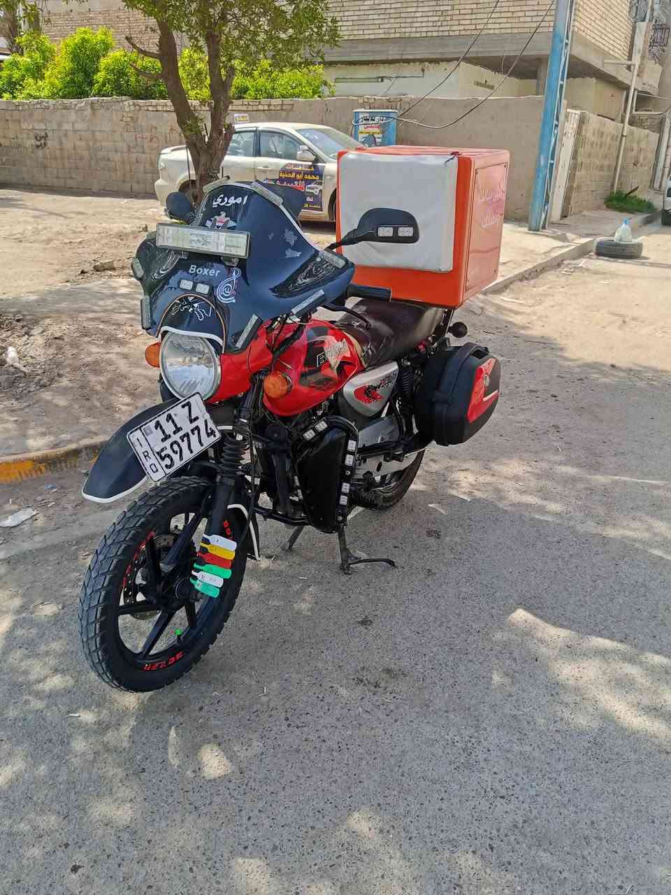 دراجه بوكسر موديل 23 مرقم انكليزي بغداد
دراجه بيهه صوت بل كور يحتاج تبديل 
كهربائيات كل شغاله مابيهه نقص 
مكان الدوره 
***********
سعر 2100
