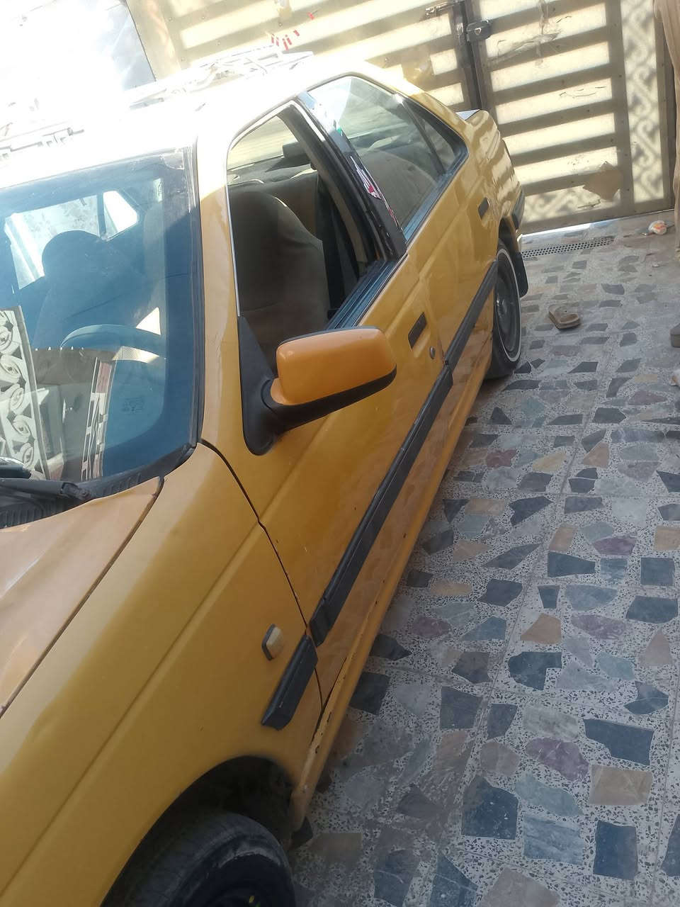 السلام عليكم بيجو بارص مديل 16 مكينه وكير خير من الله بيهه جاملغ خلفي بنيد تعبان بيهه بوربنين لمامي تعبان السعر 32بيهه مجال ***********
