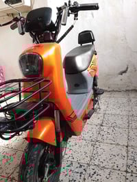 دراجة شحن للبيع  نوع VIP اللون برتقالي  شغال ونظيف نشرات  كامل مكمل كد...