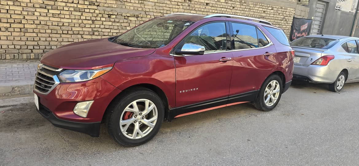 اكوينكس ٢٠١٨ بريمير 
فل مواصفات عدا البانوراما 
ماشية ١١٨ الف كيلو و قابل للزيادة 
حادث جاملغ ايسر  و بنيد 
ايرباك ستيرن و بردة 
محرك ١٥٠٠ توربو 
السيارة حلوة وبيها بعض الملاحظات البسيطة 
السعر ١٣٣ و بيها مجال كلش قليل
*********** واتساب البصرة, العراق
