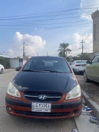 سيارة هونداي جيتز 2009  رقم بغداد  باسمي   وارد خليجي  محرك 1600 كير ا...