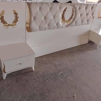 غرفة نوم تركي • سلايت بيضاء • ٥ قطع