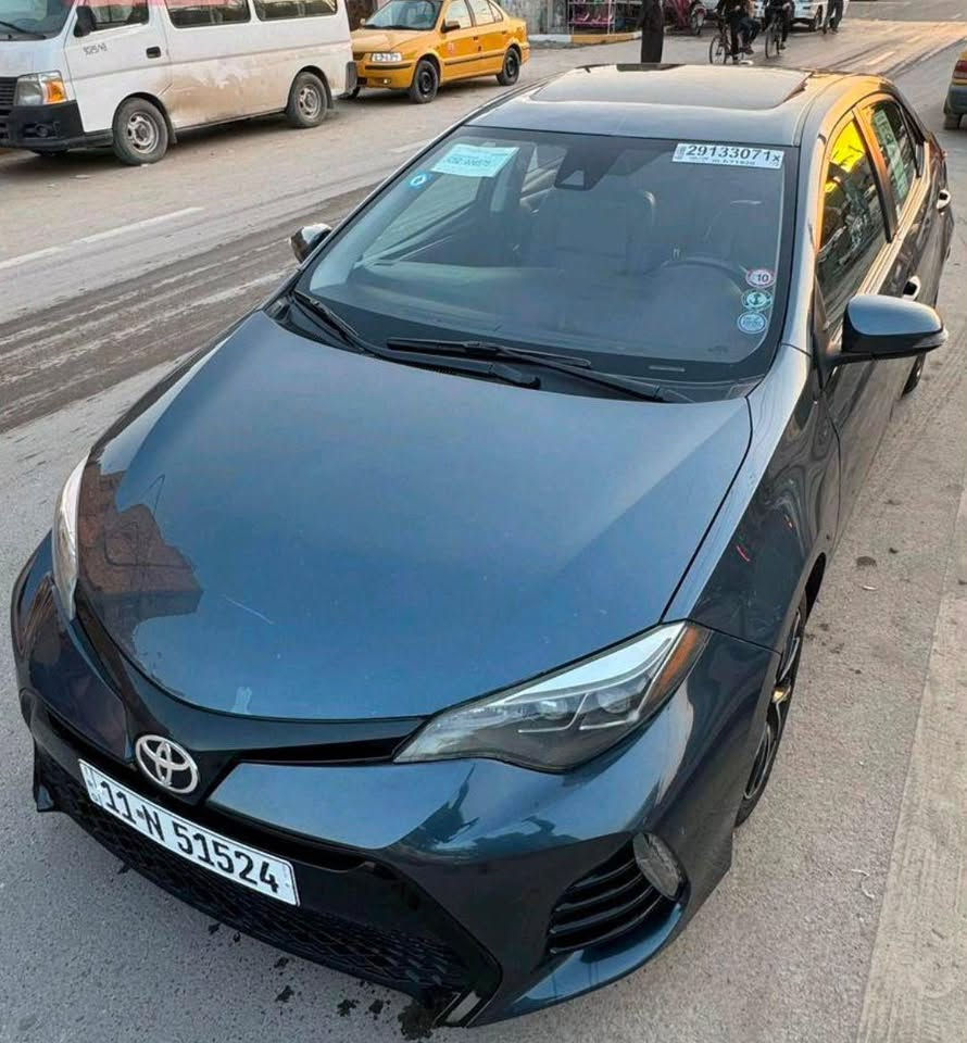 السلام عليكم
كورلا موديل 2019 كلين تايتل بدون حادث فول مواصفات XSE 
بصمه تشغيل وابواب
بدون ايرباك كلها سليم 
رادار امامي 
كشنات جلد 
مانع تصادم
حساس مطر 
لايت زنون 
بلوجكترات زنون 
تدفئة تبريد بالكشنات
هيتر بل مري 
شفتات ستيرن كير 
مانع انزلاق 
وضعيات قيادة سبورت 
كشن كهرباء 
اشاير بل مري 
تبريد بيانو ثلج 
شاشه كبيرة دوارة 
شاشه اعطال 
شاشه ترحيب 
كروز سرعه 
سيارة كفالة عامة كير مكينه كفاله عدا كفر الدعاميه الاماميه ماشيه 68 الف 
السعر 14.500 وبيها مجال 
بغداد الجادريه المربع الرئاسي 
 واتس اب ***********
 عادي ***********
