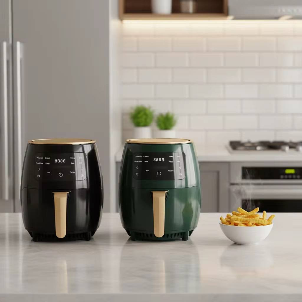 قلاية ميزان (MEZAN) الهوائية الرقمية بسعة 6 لتر وقوة 2400 واط

تعد قلاية ميزان الخيار الأمثل لتحضير وجبات مقرمشة وصحية بلمسة واحدة، حيث تمنحك طعاماً شهياً بدهون أقل بنسبة كبيرة باستخدام تقنية الهواء الساخن.

• سعة استثنائية (Extra Large Capacity): تصميم واسع بسعة 6 لتر يكفي لتحضير وجبات عائلية متكاملة.

• أداء قوي وسريع: تعمل بمحرك بقدرة 2400 واط لضمان نضج الطعام وتوفير الوقت.

• تحكم رقمي دقيق: واجهة تشغيل تعمل باللمس (LCD touch control) مع شاشة رقمية لعرض الوقت والإعدادات.

• تقنيات تصنيع متينة: مزودة بمكونات داخلية من النحاس بنسبة 100% لضمان كفاءة تشغيل عالية.

• قلي صحي: تتيح لك الاستمتاع بنفس القرمشة والطعم اللذيذ مع استخدام القليل من الزيت أو بدونه تماماً.

• تعدد الاستخدامات: توفر خيارات طبخ متعددة (بطاطا، دجاج، لحوم، معجنات) موضحة بأيقونات على الجزء العلوي للجهاز.

• العلامة التجارية: MEZAN (ميزان).
• الطاقة الكهربائية: 2400W.
• الجهد الكهربائي: AC220-240V ~ 50/60Hz.
• السعة: 6 لتر (Extra Large).
• لوحة التحكم: شاشة LCD تعمل باللمس.

السعر ٦٠ الف واصلك


**إذا كنت صاحب هذا الإعلان وتريد حذفه لأي سبب، رجاءا أرسل رسالة إلى الدعم الفني**