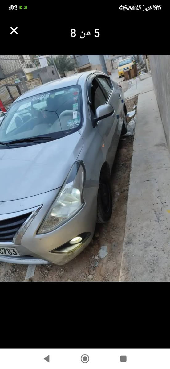 نيسان صني موديل 15 رقم شمالي باسمي محرك وتبريد مكفول وحدادية تايرات جدد كهربائيات جيدة  النجف حي ميسان الموبايل *********** النجف, العراق
