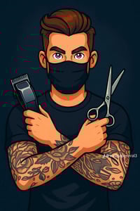 حلاقة متجولة • الرفاعي • أسعار مناسبة