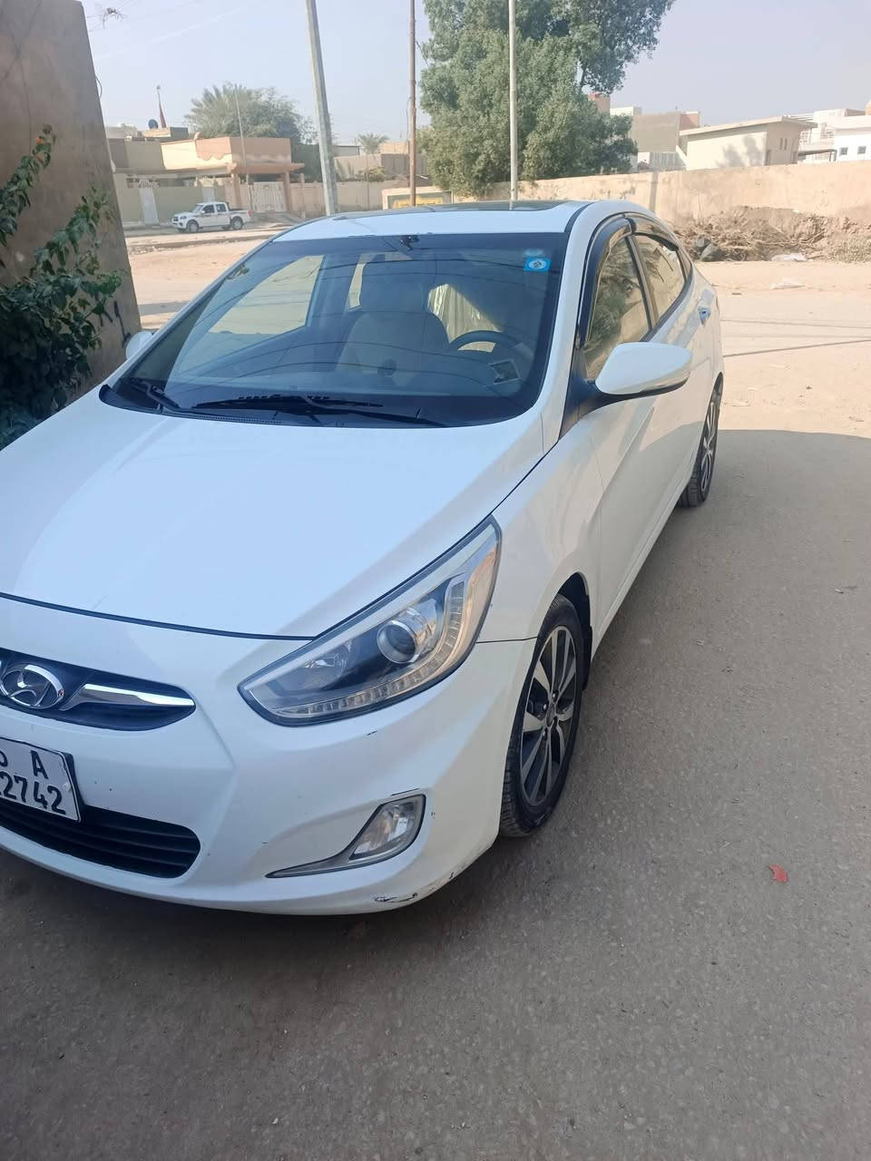 السلام عليكم سيارة اكسنت خليجي  موديل 15 فول مواصفات ماشية 163 سيارة بسمي رقمهة دوانية مكفولة سونار موجود بل صور سيارة جديدة معنة كلمة مكانهة الدوانية الحمزة الشرقي السعر 115بيهة مجال بسيط رقم موبايل ***********
