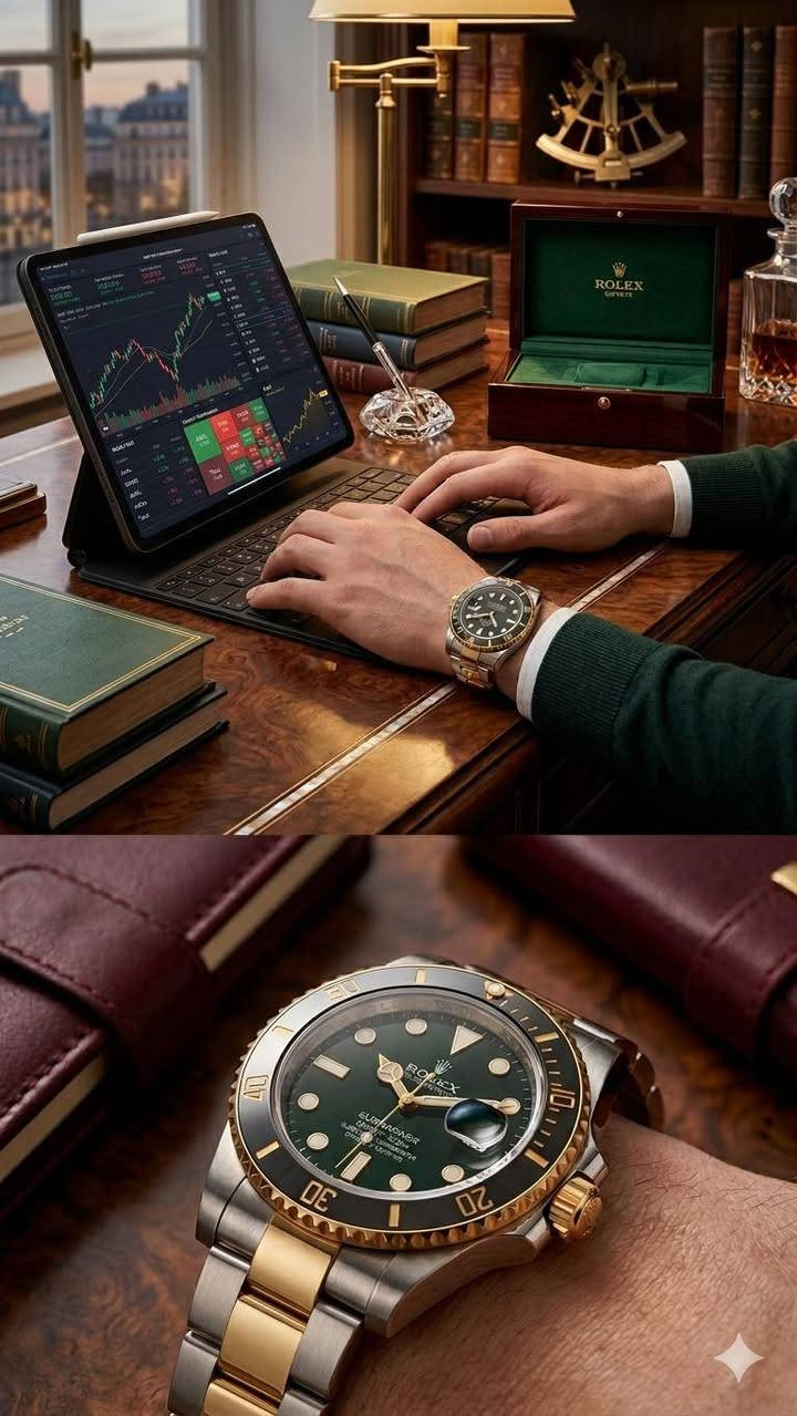 👑 أناقة الملوك وفخامة الحضور – رولكس سبمارينر (Rolex Submariner) 👑
عش تجربة الفخامة المطلقة مع واحدة من أكثر الساعات هيبة وشهرة في العالم. نقدم لكم ساعة Rolex Submariner بتصميمها الملكي الأخاذ ومزيجها الساحر بين الذهب والفولاذ.

✨ حالة الساعة: جديدة تماماً (غير مستخدمة نهائياً) – بحالة الوكالة وبكامل ملحقاتها.

💎 الجودة: ماستر كواليتي (Master Quality) – أعلى درجات الإتقان والتطابق مع النسخة الأصلية في أدق التفاصيل والوزن والملمس.

📊 المواصفات والمميزات:
 الميناء والإطار: تصميم كلاسيكي فاخر باللون الأسود الملكي مع لمسات ذهبية تحيط بالإطار الدوار المتميز.
 السوار: سوار أويستر (Oyster) المتين، مزيج احترافي بين الفولاذ المقاوم للصدأ (Stainless Steel) والطلاء الذهبي الثابت والنقي.
 الماكينة: حركة أوتوماتيكية دقيقة وعالية الاعتمادية توفر لك أداءً سلسًا ومستمرًا.
 التفاصيل الدقيقة: عدسة التكبير الخاصة بالتاريخ (Cyclops) عند مؤشر الساعة 3، مع نقش التاج بدقة متناهية على القفل والتاج الجانبي.
 
الملحقات: تأتي مع العلبة الخضراء الفاخرة الخاصة برولكس، الحافظة الجلدية، الكرت، والختم المعتمد.

السعر: 80 الف دينار فقط

للحجز والاستفسار التواصل على الخاص


**إذا كنت صاحب هذا الإعلان وتريد حذفه لأي سبب، رجاءا أرسل رسالة إلى الدعم الفني**