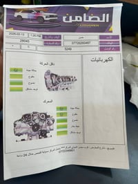 يا الله السلام عليكم  تويوتا كورلا موديل 10 السونار مرفق بالمنشور السن...