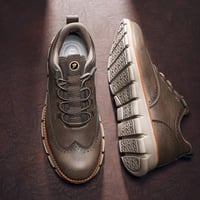 حذاء رجالي • جلد طبيعي • مقاس 43