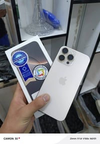 ايفون ١٦ برو ماكس • ٢٥٦ • بطارية ٩٧%