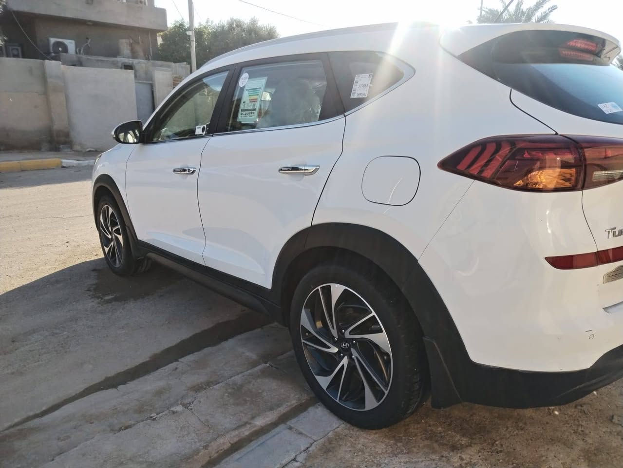 سلام عليكم ورحمة الله وبركاته تؤسان ٢٠ خليجي بيه جاملغ خلفي صبغ ***********
