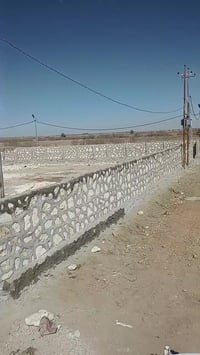 بناء حجر كرسته وعمل اسيجه بيوت تطبيك ممرات واساسات ان شاء الله ينال عج...