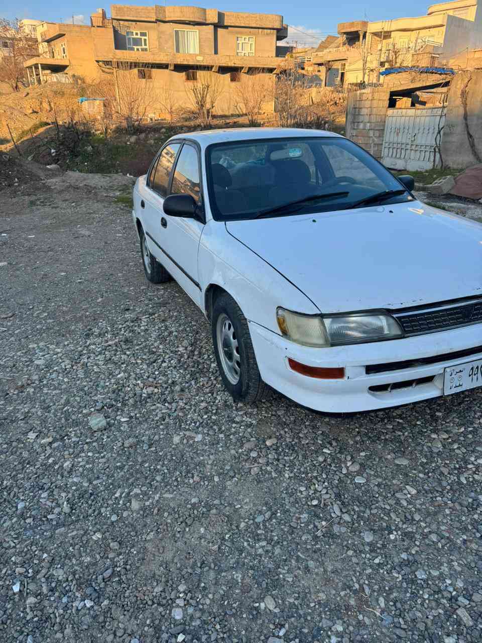 کرۆلا مۆدیل ١٩٩٦  گێر ئۆتۆماتیک 
یەک پارجەی پەمپە 
هەیکەلی زۆر جوان ماوەتەوە 
ئارم سلیمانی بێ خەرامەیە 
گێر و مەکینە بەشەرت 
***********
*********** بشدار, السليمانية
