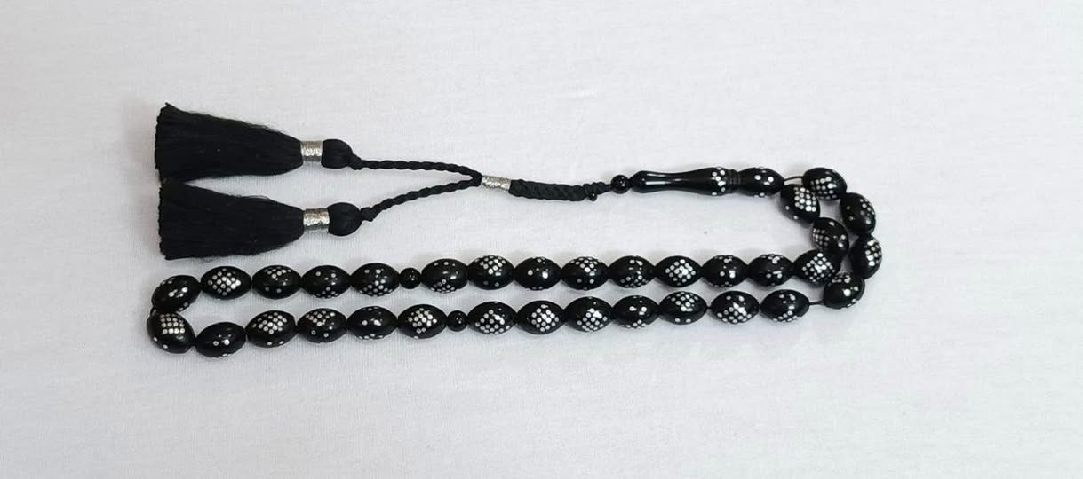 سبحه النارجين الطبيعي أصليه تطعيم 33حبه الحجم 12 الحبه
السعر 25الف 
توصيل جميع المحافظات 5الف
*********** بغداد, العراق
