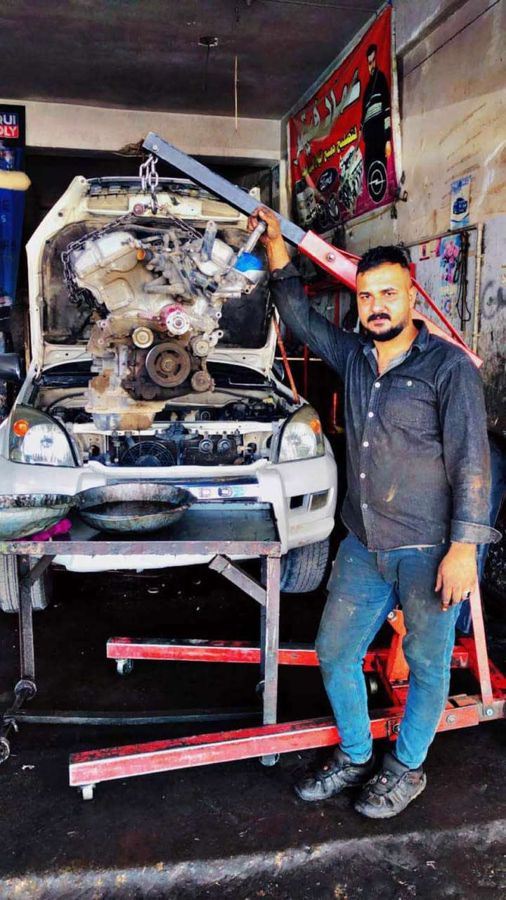 السلام عليكم
متواجدين بالكراج من ساعه 8 صباحاً لحد ال 5 مساءاً الاسطه محمد كركوك اسطه راهم وينصح وياك تطلع راضي 
اسطه جوكر (صيني ياباني كوري امريكي ) 
تجفيت جميع انواع المحركات 
كير جميع انواعه 
صدر جميع انواعه 
‭0770 478 6459‬ 
اتصل وتدلل 
(ولا نتعامل بالدين اطلاقاً )
