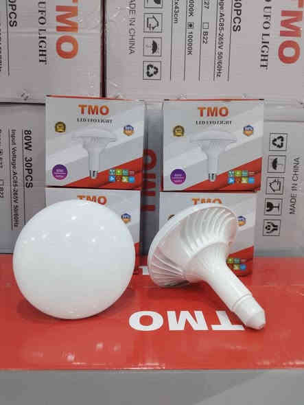 وصول حاويه مصباح فطر 80 واط ماركه تيمو تعبه 30 قطعه سعر الكارتون ب 85 الف يوجد خصم خاص للكميات الكبيره 

***********
