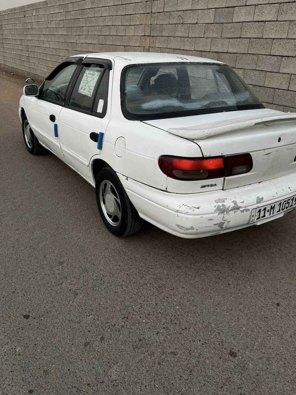 كيا سيفيا موديل 1995 نفخ رقم بغداد تحويل مباشر محرك مفتوح كير عادي تخم تاير صدر ويل كب جاهزه وحلوه مال جناي السعر 32$ مكان السياره الأنبار الرمادي جويبه/***********
