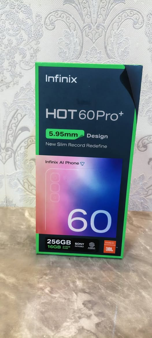 📱 للبيع Infinix HOT 60 Pro+
الجهاز نضيف كلش، استخدام خفيف تقريبًا 15 يوم بس
سبب البيع: ما متعود على أجهزة الأندرويد
🔥 المواصفات:
✅ رام 16GB (8GB أصلي + 8GB افتراضي)
✅ ذاكرة 256GB
✅ كاميرا Sony IMX882 تصوير واضح وحلو
✅ صوت قوي Sound by JBL
✅ تصميم أنيق ونحيف (5.95mm)
✅ بصمة إصبع سريعة
✅ أداء سلس بدون تعليق
📦 الجهاز ويا علبته وملحقاته كاملة
✨ الحالة: ممتازة / شبه جديد
💰 السعر: 210
📍 الموقع: تكريت – القادسية
📞 رقم التواصل: ***********
