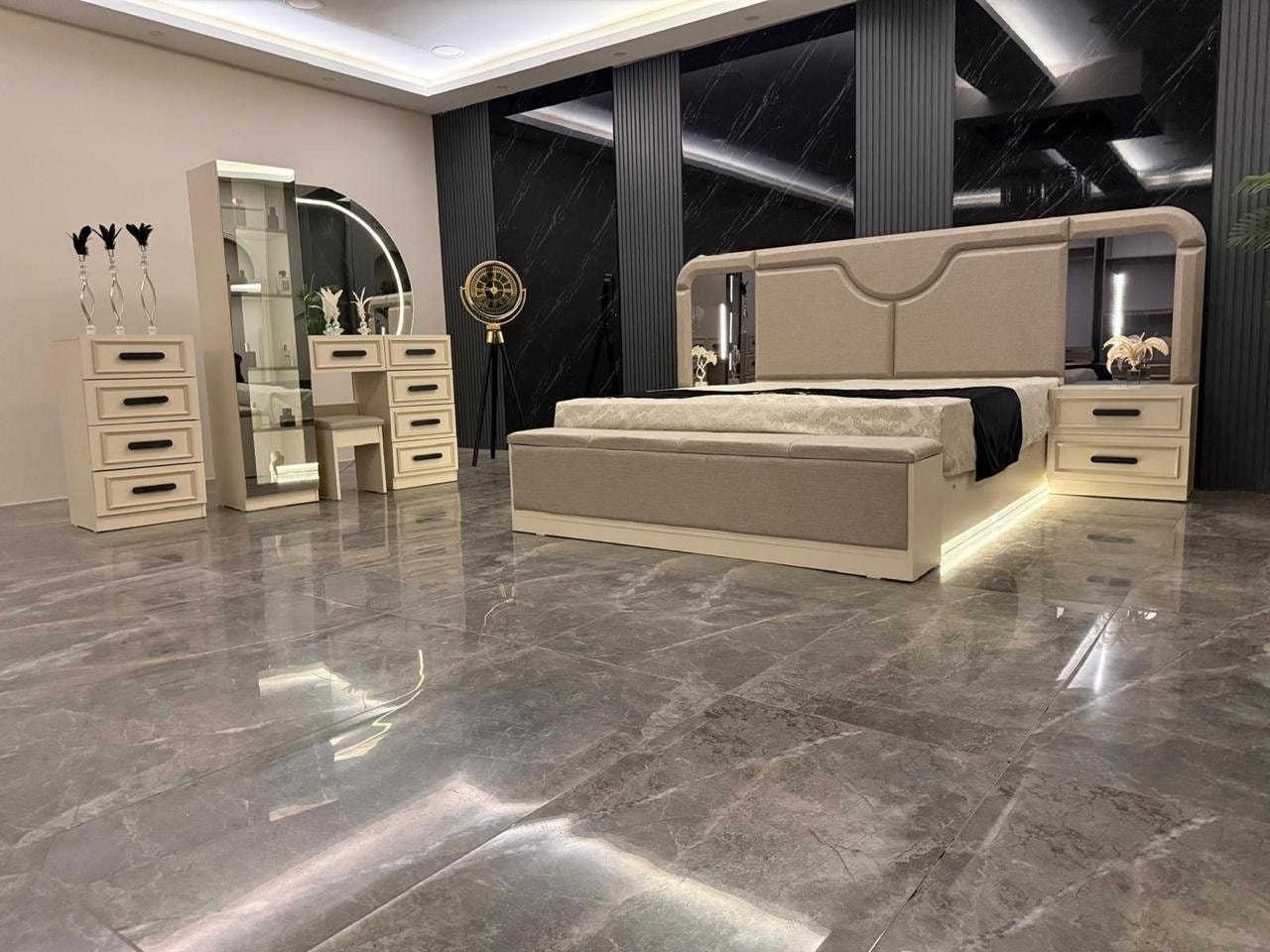*موديل     إنجي    المودرن*
*10 قطع كنتور ملحق 340* 
 السرير والشازلونه مخزن
 زجاج برونزي مطلي   و   *مطّرش
 الأصلي 
 برغي وجوي حديد   

   بلوك بالكامل
السعر 1650.000
#غرف_نوم#غرف_نوم_تركية_باسعار_تنافسية


**إذا كنت صاحب هذا الإعلان وتريد حذفه لأي سبب، رجاءا أرسل رسالة إلى الدعم الفني**
