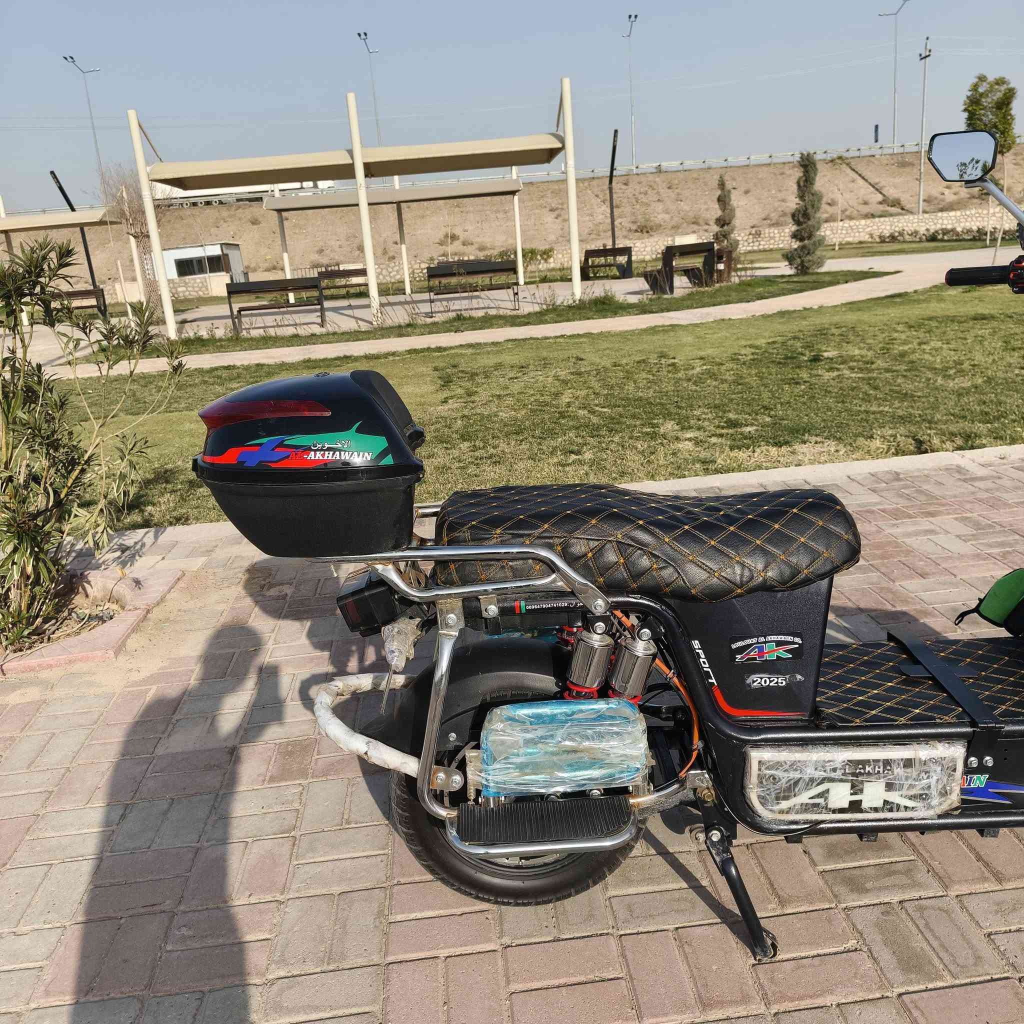 دراجة شحن للبيع 
موديل 2025
البطاريات عل فحص 
إشارة يمن يسرة 
دبل إشارة 
بك لايت 
جنطة خلفية 
قاطع دورة
ماسكة مال جهاز 
إم بي ثري 
جهاز إنذار 
بصمة إصبع 
تخم تاير جدد
4 سرع 
قفل سكان 
بك رجوع للخلف
السعر 700 بي مجال
دراجة نضيفة بشكل


**إذا كنت صاحب هذا الإعلان وتريد حذفه لأي سبب، رجاءا أرسل رسالة إلى الدعم الفني**