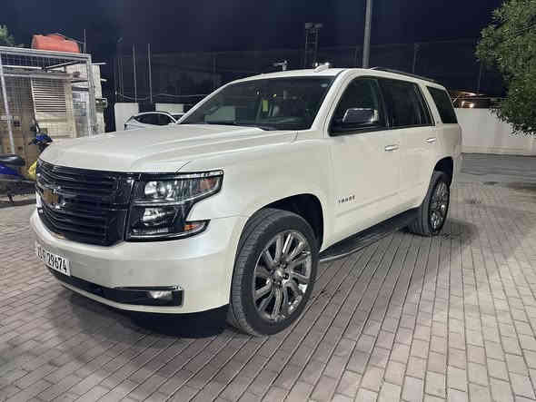 السلام عليكم ورحمة الله وبركاته شوفرليت تاهو موديل 2015 خليجي كفالة من الحادث السيارة خير من الله جديدجدآ فول مواصفات ما ناقصهة شي خوان كلشي اكو بالسوك وبالخير الجناي يعرف ايقيم 
السيارة معروضة السيارة بغداد

350 الف دولار 

***********
