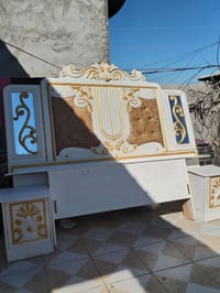 غرفة نوم • خشب وصاج • شغل عراقي