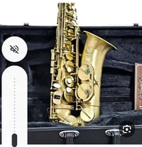 ساكسفون ألتو • آلة نفخ • نحاس أصفر