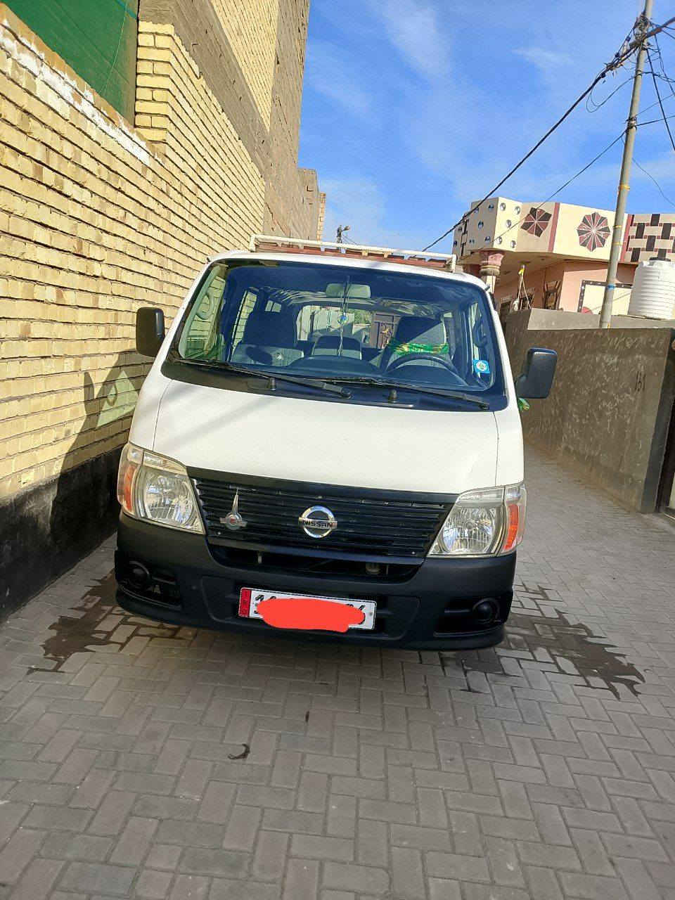 سلام عليكم 
من رخصة صاحب الكروب
نيسان يورفان للبيع 
موديل 12 بدون صبغ بارد شوي باب سلايت 
سونار مرفق بلمنشور
رقم بغداد بسمي
كير مكفول 
محرك مكفول لسه مامفتوح ع الشركه 
تبريد شغال محور يم ابو زينب
حداديه تخم تاير دوشمه يم مروان الجنابي 
السياره جديده احله من الصوره 
مكان السياره كربلاء 
اخوان مكلف ب النشر رقم صاحب السياره
هذه ‏‪0781 420 5780‬‏
