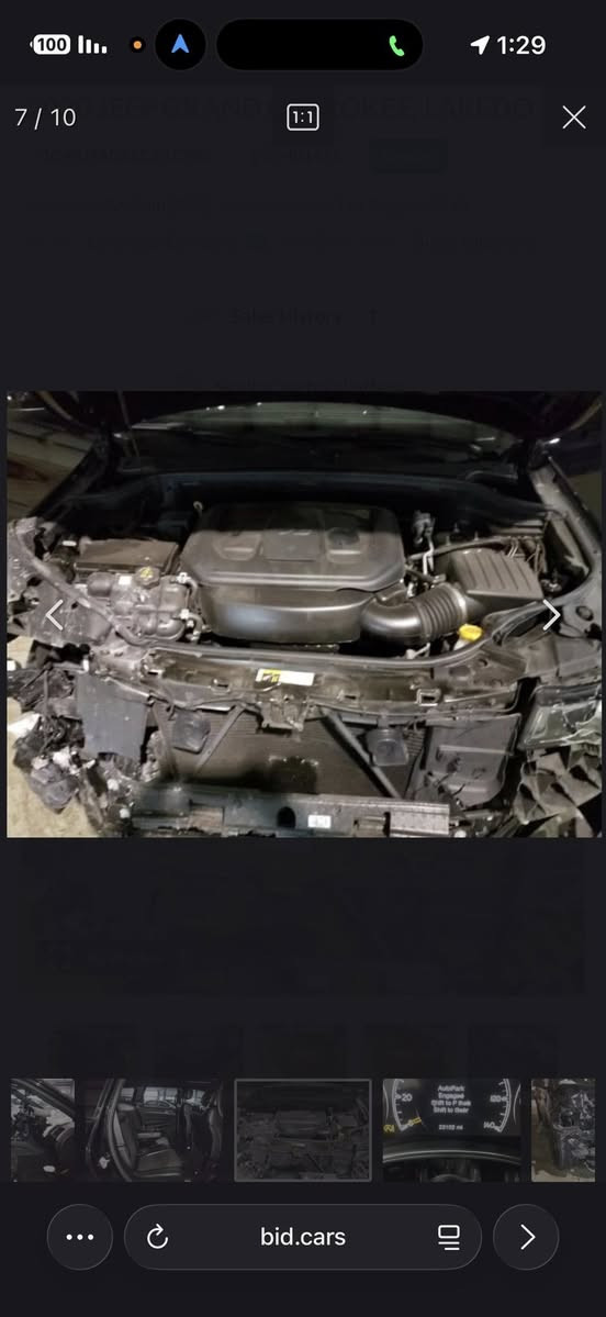 السلام عليكم اخوتي 
جيب 2020 لمتد 
السياره فتحه 
شاشه كبيره نفخ 
فور ويل 
تشغيل عن بعد 
السياره مبدله بساتم مال 2014 علمود الدوانز 
و مبدل كير جديد 
السياره خير من الله 
ايرباك مرجع سستم
الحادث كدامكم موضح بل صور 
السياره بدون دواخل و بدون شواصي مكفوله من هاي الناحيه 
بنيد مبدل تجاري 
و جاملغ تجاري 
اما الباقي صبغ 
السعر 200$و بيها مجال 
***********
العنوان / مدينة الصدر
