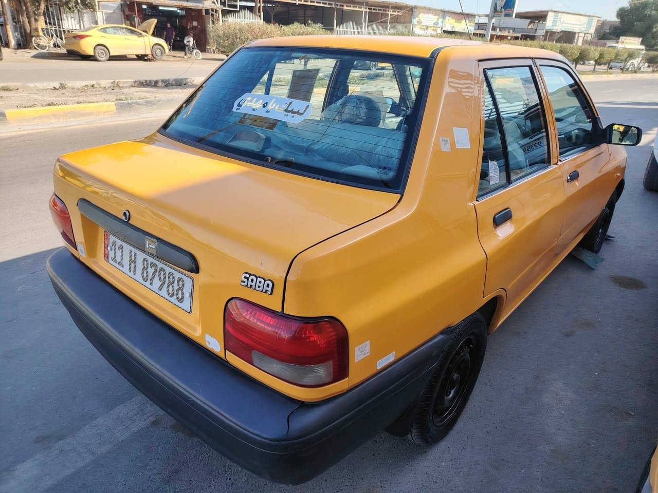 السلام عليكم سايبه 2018 رقم بغداد مصفره هي او غرامات السياره جير بمكينه تخم تايرهكله بشرط تبريد ثلج تدفئه شغاله سياره جاهزه ما بيها كل نقص مكان السياره بغداد والسعر 47؟ ***********
