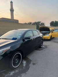 كيا فورتي مديل ٢٠٢١ السياره حادثها دعاميه وبارد بالمدكر السياره بيها ر...