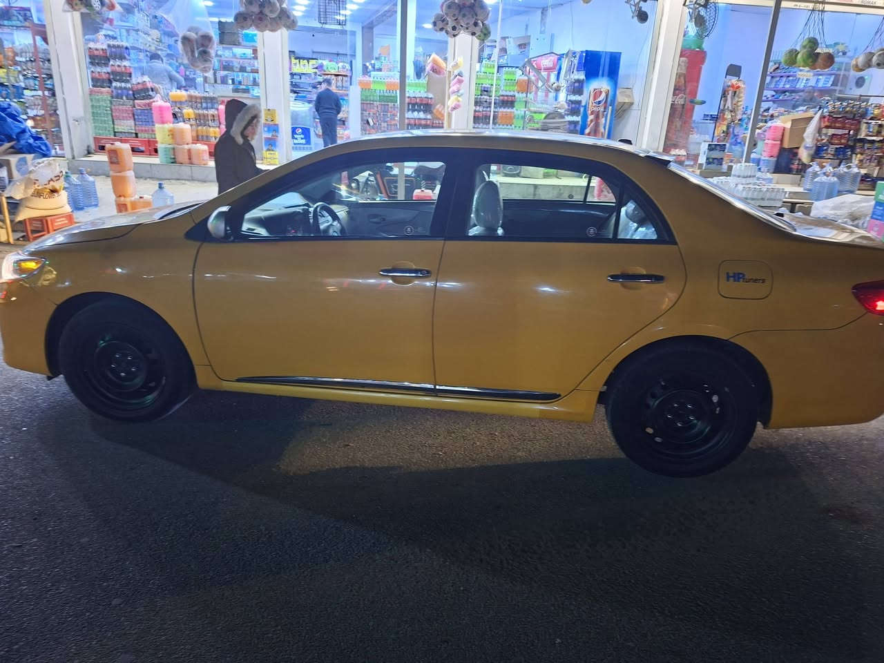 سلام عليكم سياره كورلا موديل ٢٠١٢فقت بؤنيت بدون شاصي سنه وةيه جديد مشروع وتطني س١٢٨بي مجل ***********
