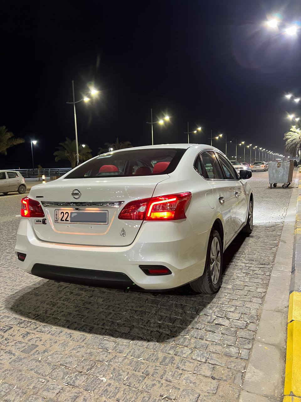 نيسان سنترا موديل 2025 
داخل احمر جلد 
محرك 1600 
تبريد قطعتين 
كشافات زنون 
الجام مغلف تغليف حراري ضد الشمس والحرارة 
ارضية مغلفة جلد 
رقم اربيل بسم شركة الاعتماد وكاله او تحويل مضمون 
بيها بارد الباب العكس السايق الخلفي 
السيارة جديدة ماشيه 12 الف فقط 
السعر 127 
للاستفسار 
*********** البصرة, العراق
