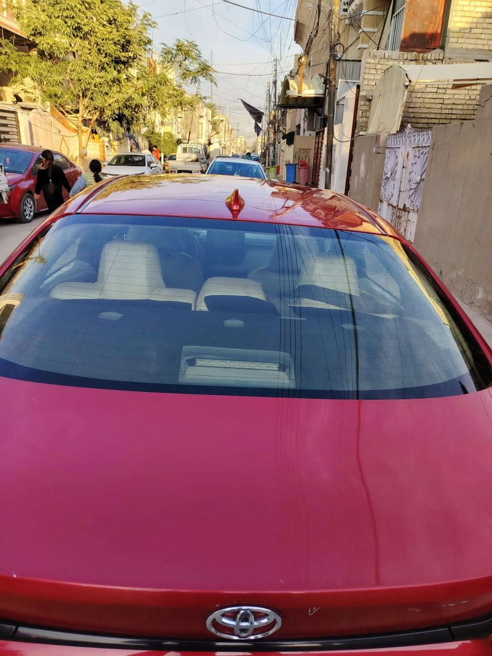 السلام عليكم ، تويوتا كورلا للبيع ، موديل 2020 وارد امريكي محرك 1800 فئة le حادث بجم بدون دواخل و صبغ قليل مثل ما موضح بالسونار مكان السيارة بغداد 
للأستفسار ؛ ***********
